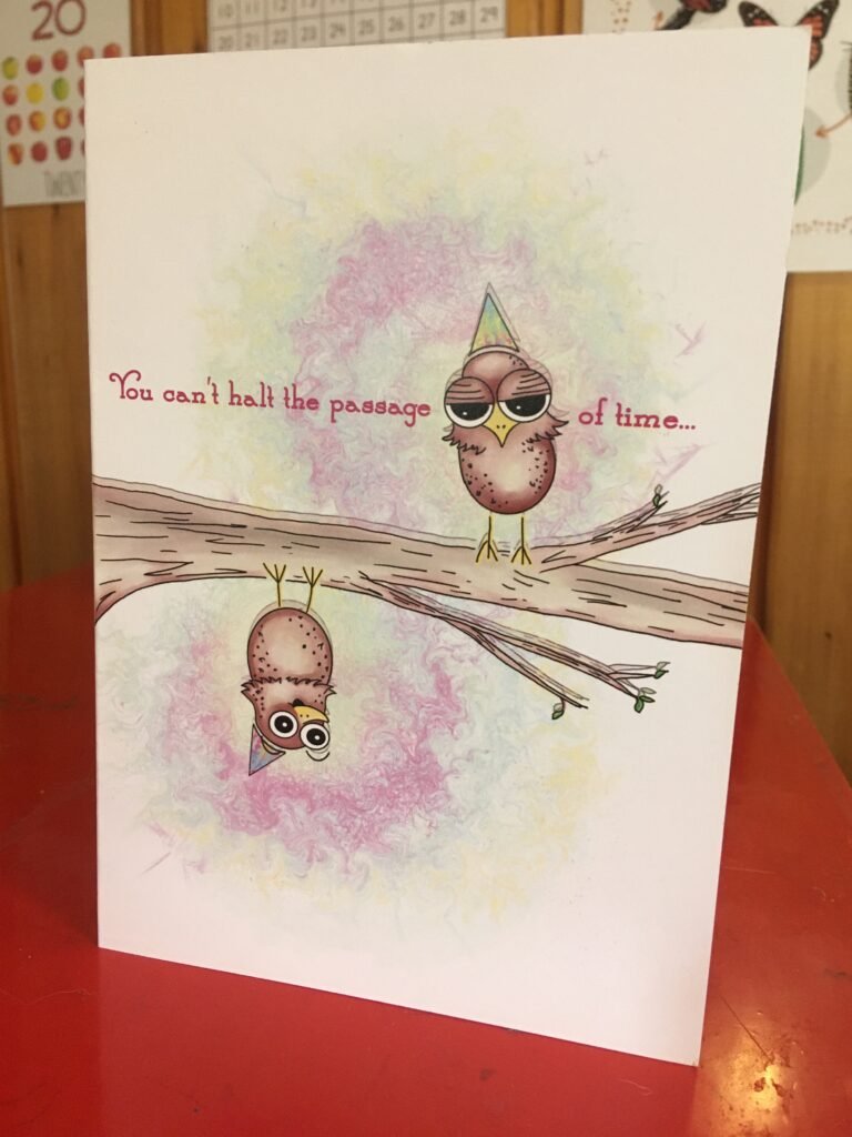 Birthday Twits - Greeting Card